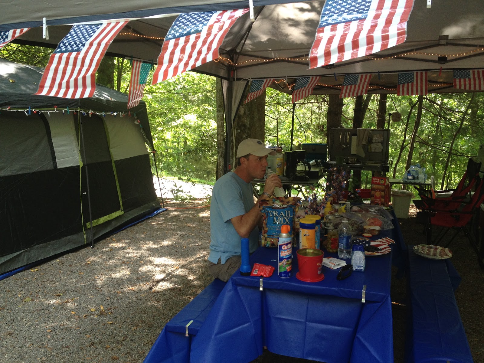 The Best Laid Plans Memorial Day Weekend Camping Trip & A Little Stitching