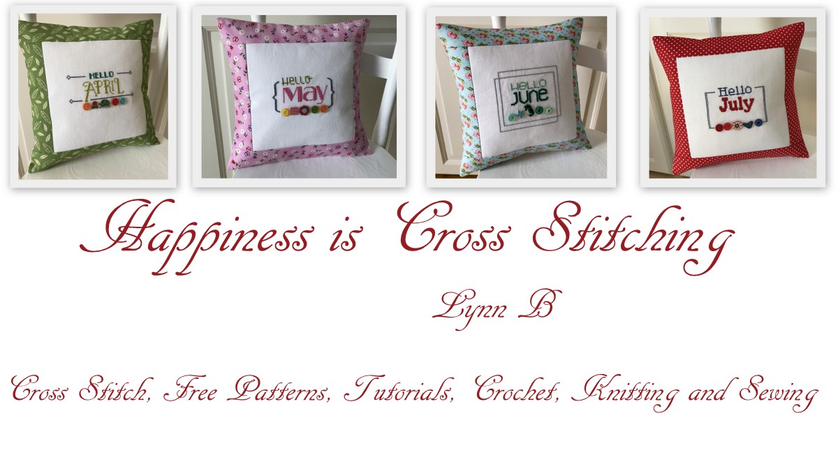 Happiness is Cross Stitching