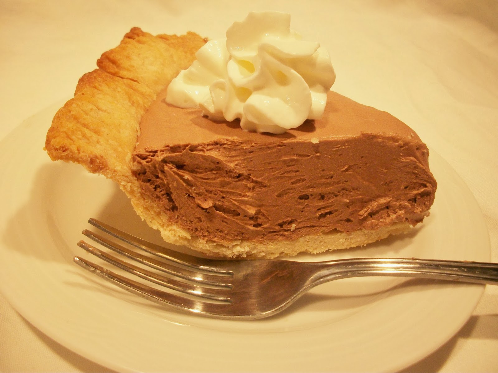 The Big Green Bowl Baker's Square CopyCat Chocolate Silk Pie