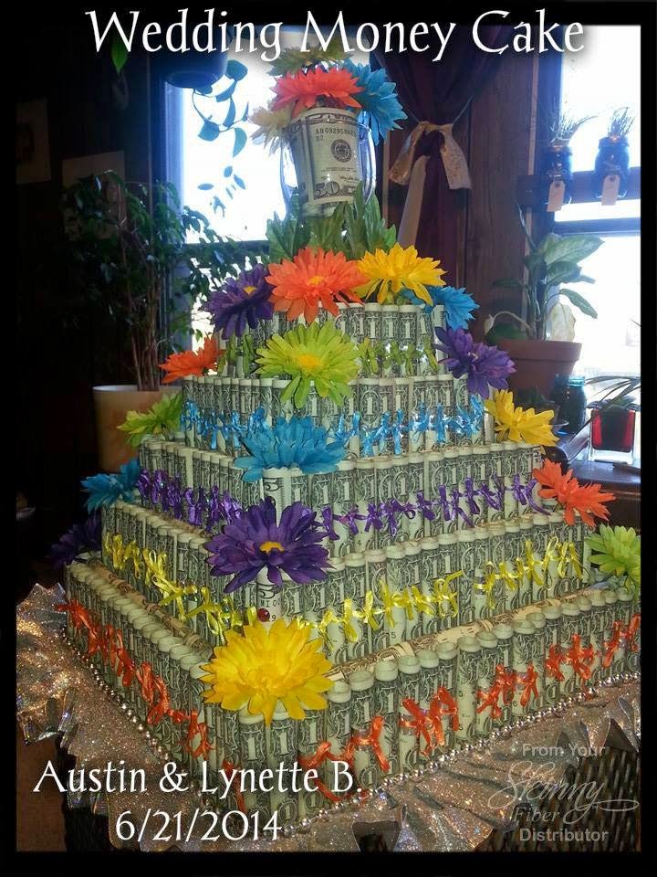 Move it and lose it. WEDDING MONEY CAKE