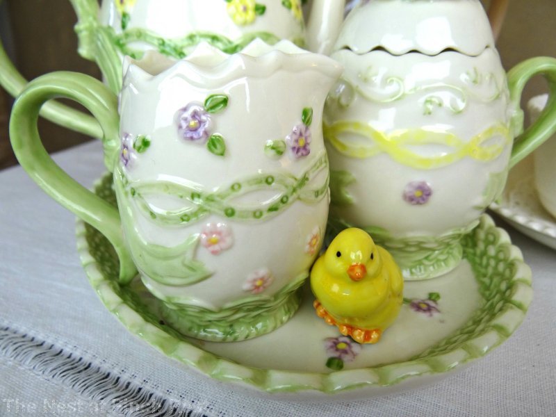 The Nest at Finch Rest Easter Egg Tea Party