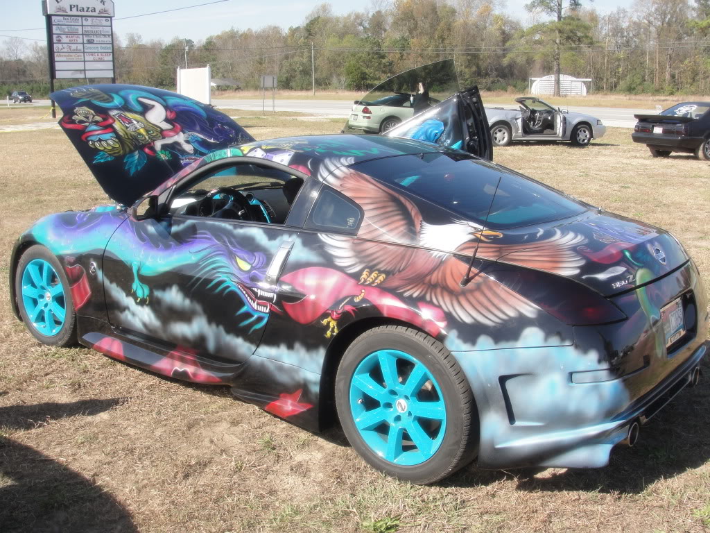 Aerography Airbrush paint car