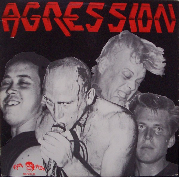MYSTIC RECORDS DIGITAL TURNTABLE AGRESSION self titled LP, 1985