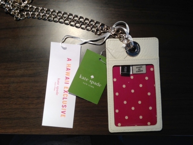 Kate Spade Lanyard
