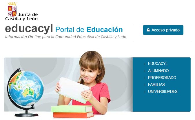 Portal de Educación CYL
