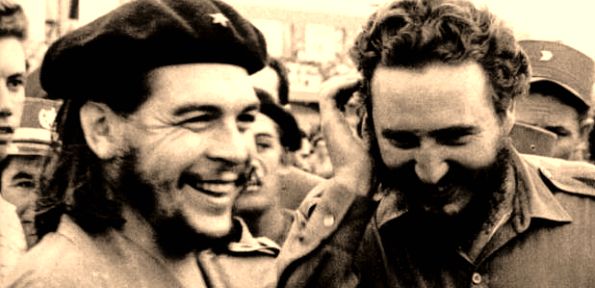 Че Гевара с Фиделем Кастро