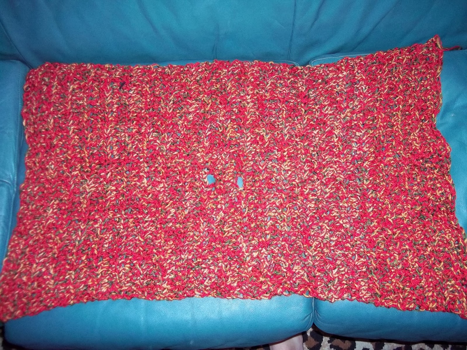 Mostly Crochet Stay on Stroller blanket. FREE Crochet pattern