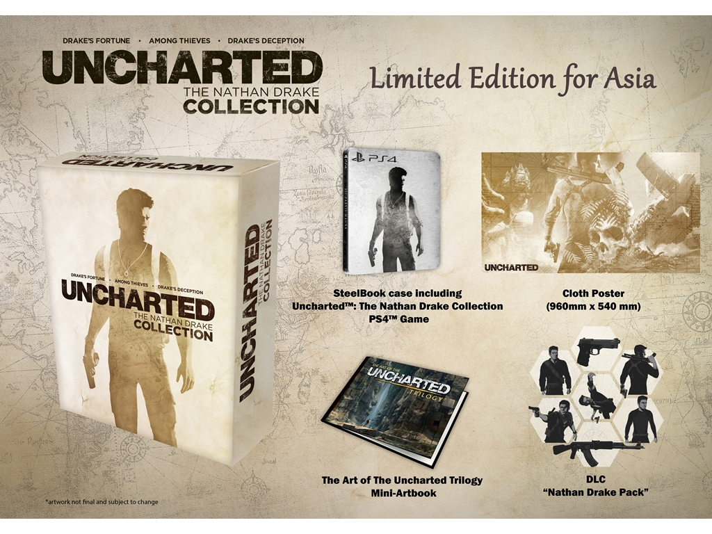 Uncharted The Nathan Drake Collection PlayStation 4 Exclusive will be