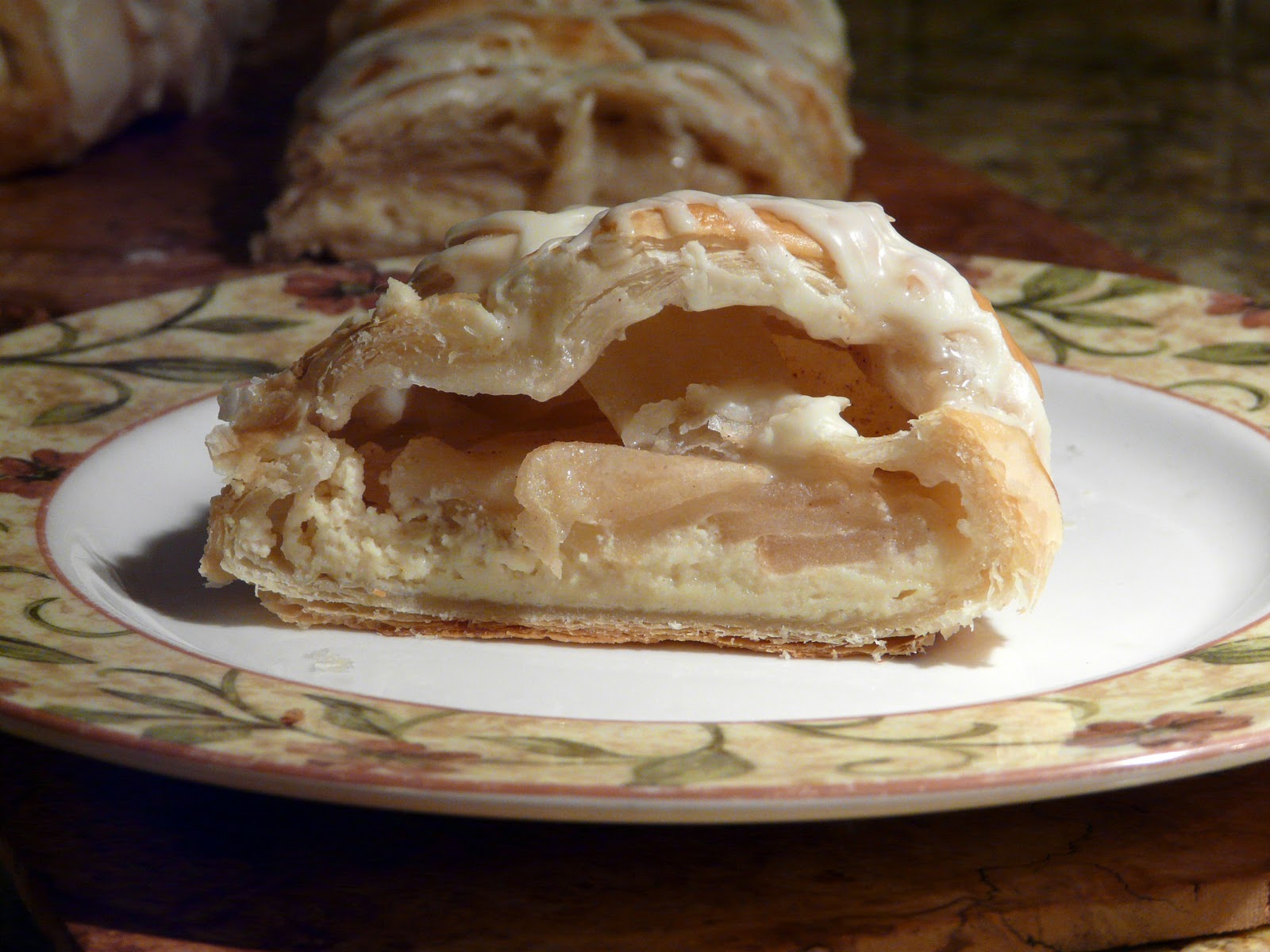 Thibeault's Table Apple Cream Cheese Danish