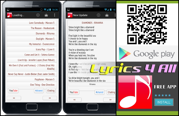 app lyrics 4 all