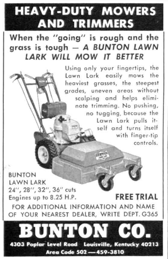 Progress is fine, but it's gone on for too long. Bunton Lawn Trimmer
