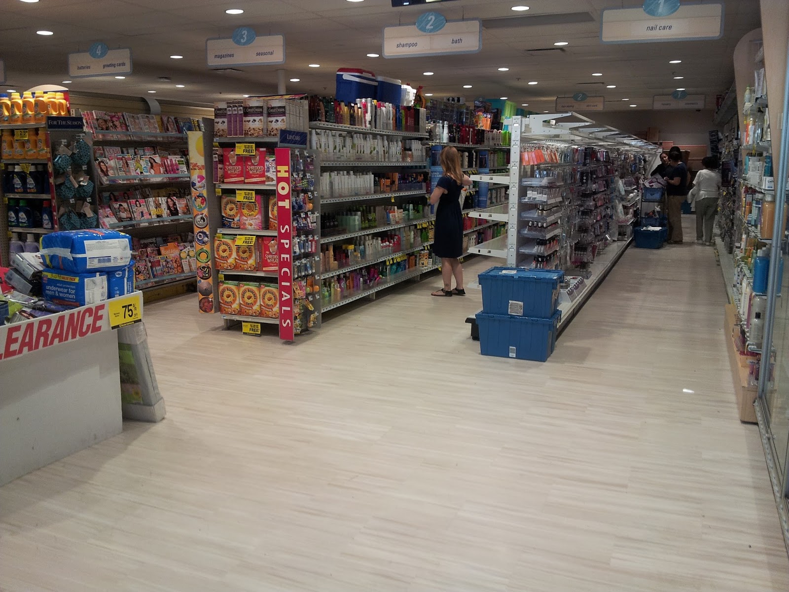 EV Grieve Breaking (perhaps) First Avenue Rite Aid now carpet free