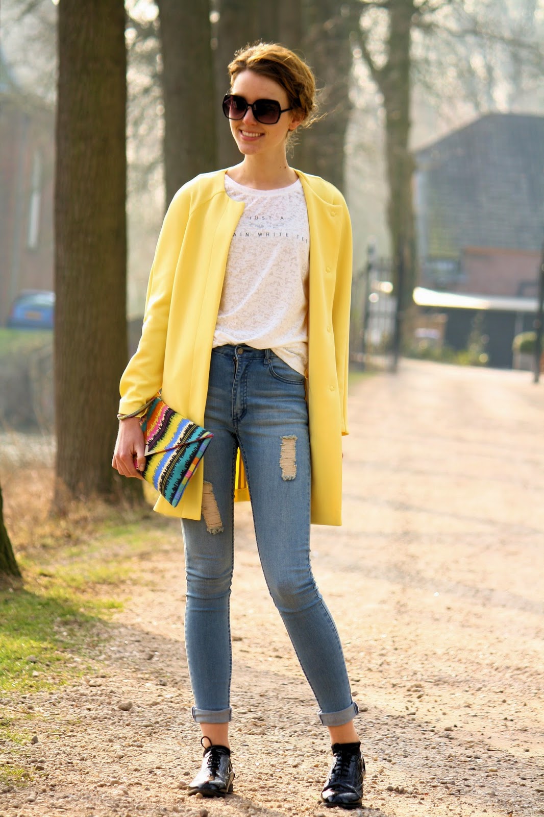 fashionmoodboard yellow blazer