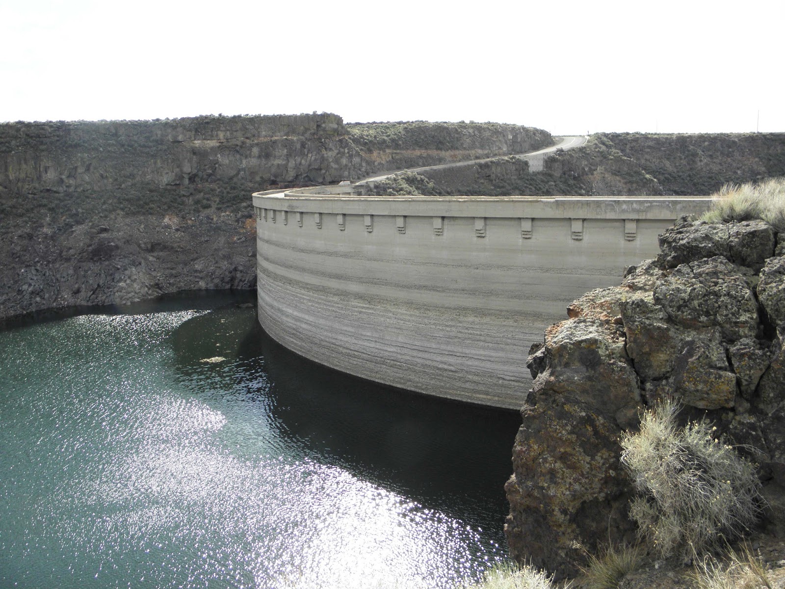 Wahnfried der Nomad Salmon Falls Dam 7 miles from Rogerson, Idaho