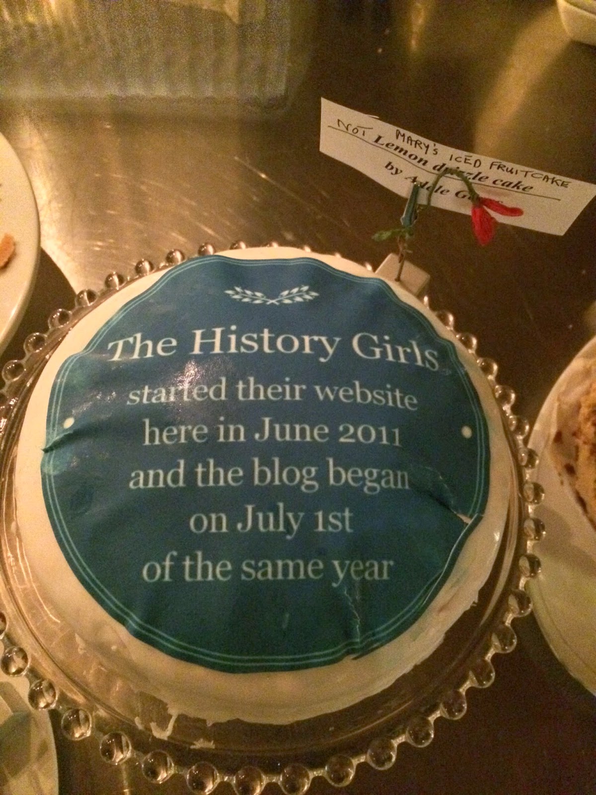 The History Girls History Girls Old and New or the Great History Cake