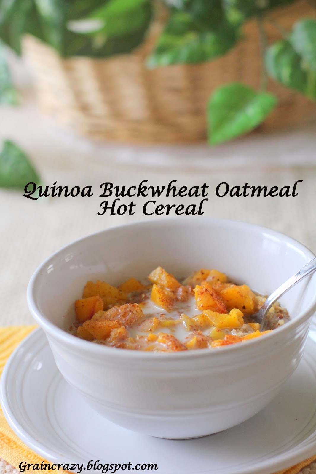 Grain Crazy Quinoa Buckwheat Oatmeal Hot Cereal