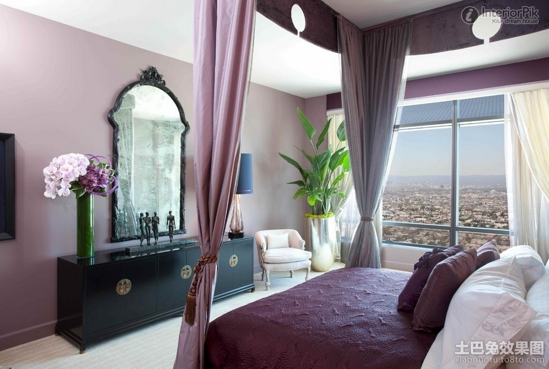 Decoración de cuartos, dormitorios, paredes, cortinas, ventanas ...