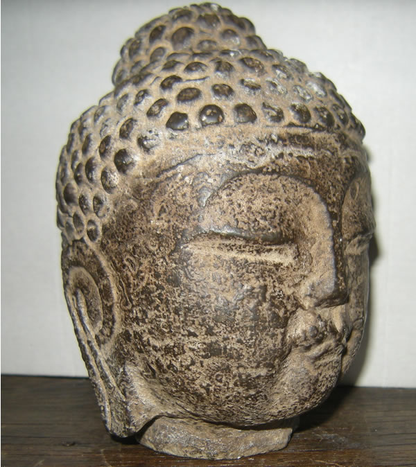 Antique Chinese Carved Stone Buddha Head Statue, Or Not?