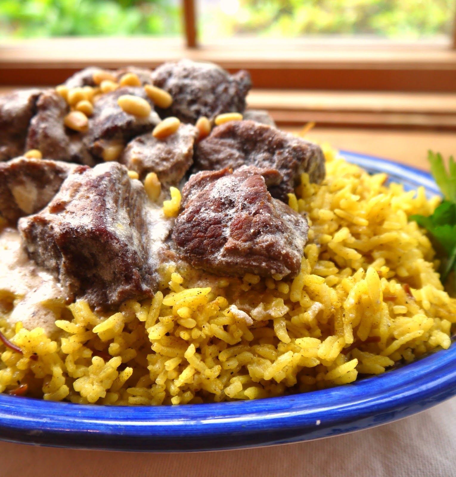 Bint Rhoda's Kitchen Lamb in Yogurt Sauce, or Mansaf for Beginners