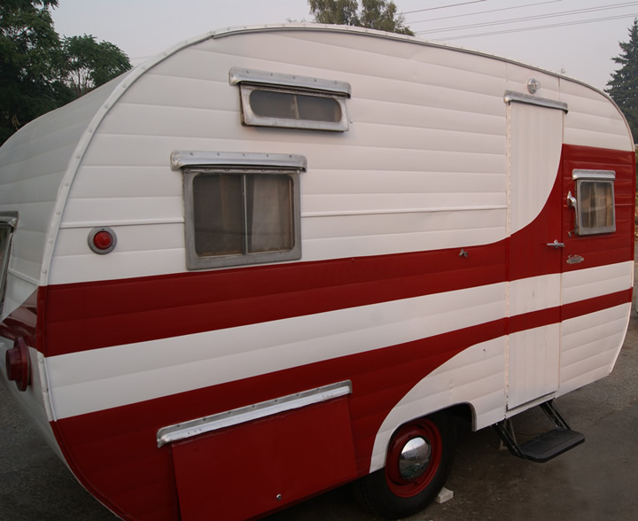 Vintage Trailer Restoration 1956 Dalton Canned Ham Restoration