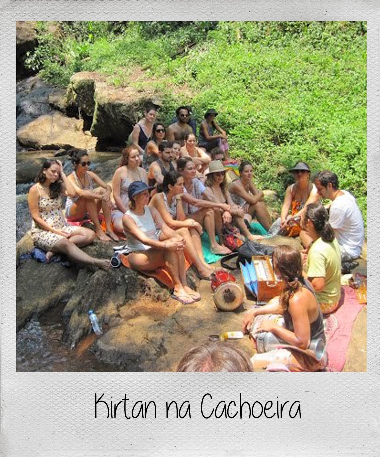 Música na cachoeira