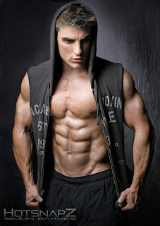 Hot Six Pack Abs Fitness Model Ryan Terry