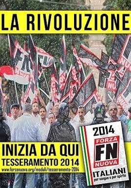 Tesseramento 2014 Forza Nuova