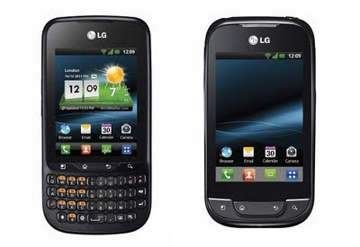 LG Optimus Pro (LG-C660) dan LG Optimus Net (LG-P690)