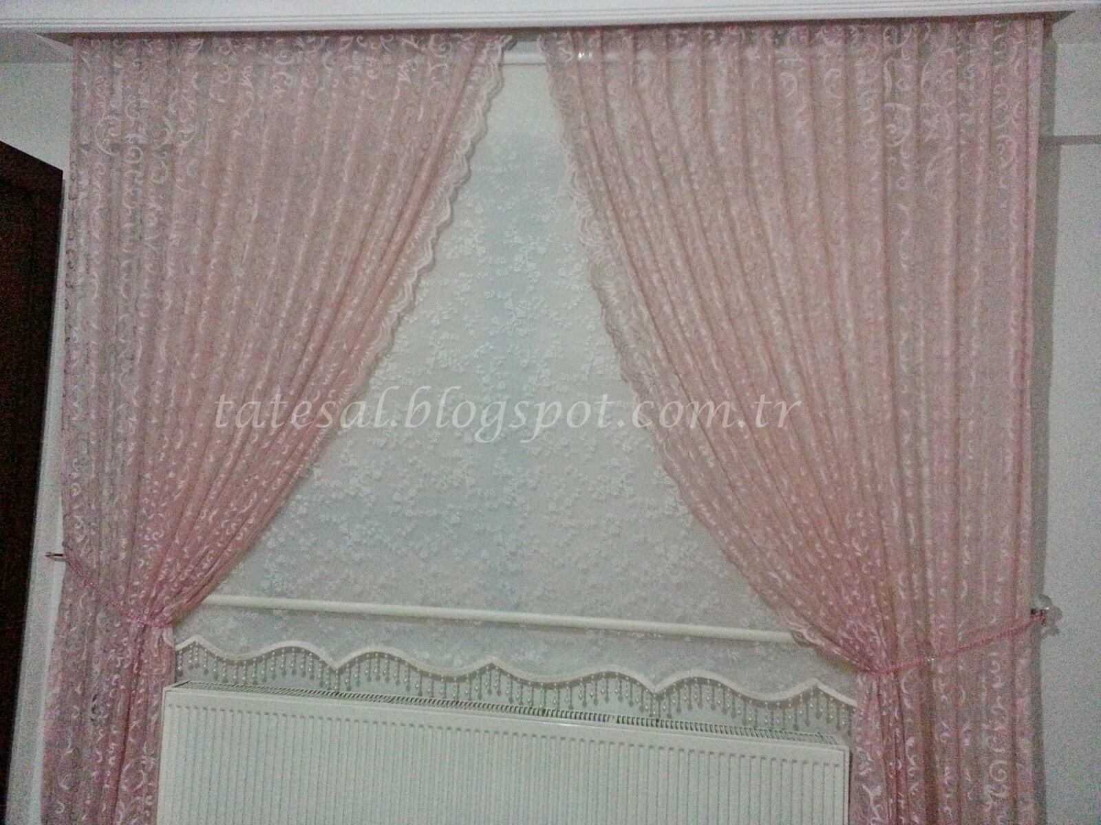 TATESALDEKOR İKİLİ TÜL STOR PERDE TATESALDEKOR İKİLİ TÜL STOR PERDE