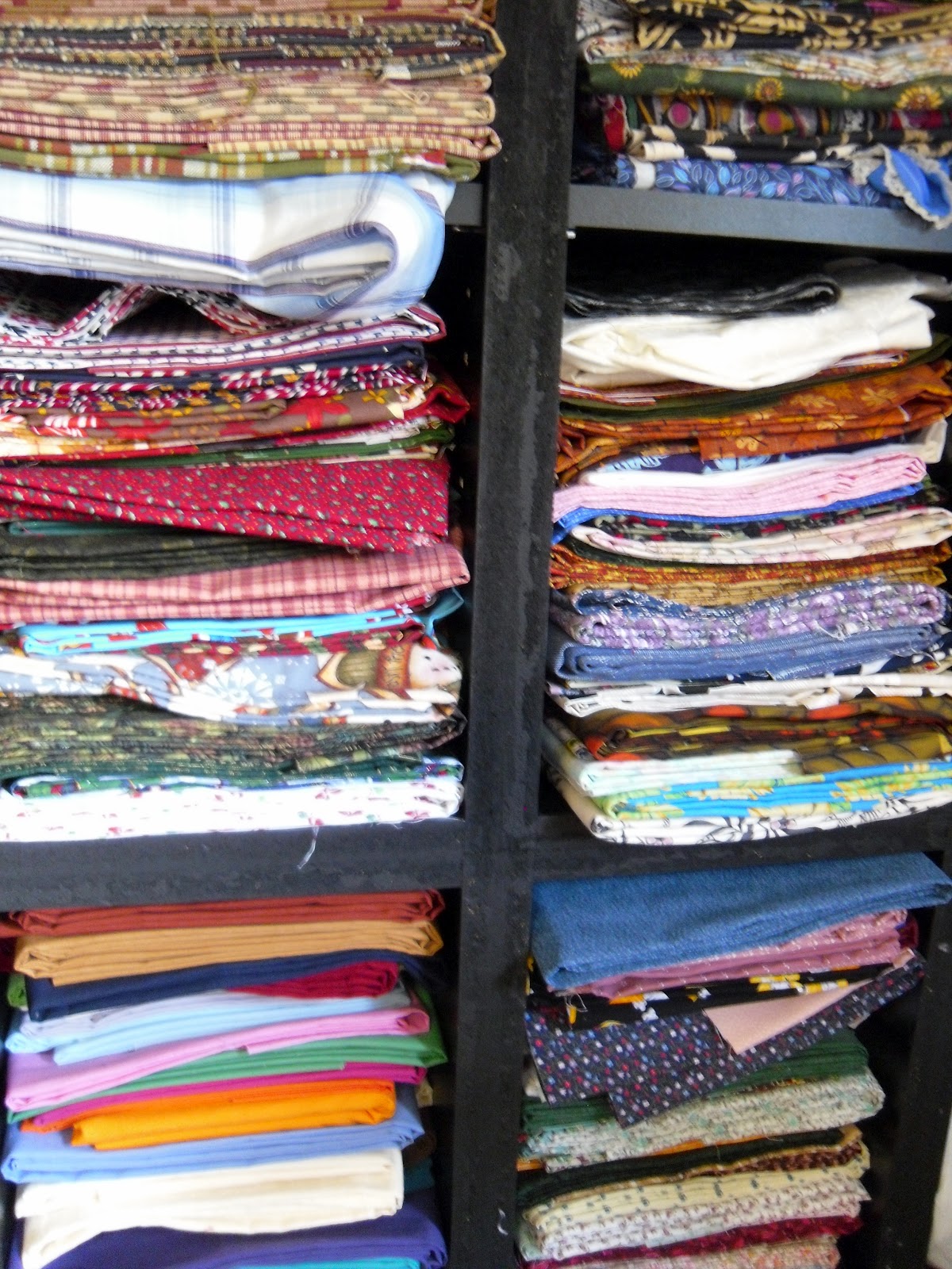 Humble Heart Designs Organizing and Storing my Fabric Stash!