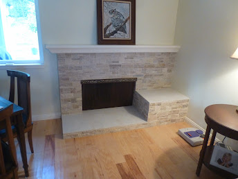 Quartzite Fireplace