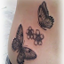 Black Butterfly 3D Tattoo