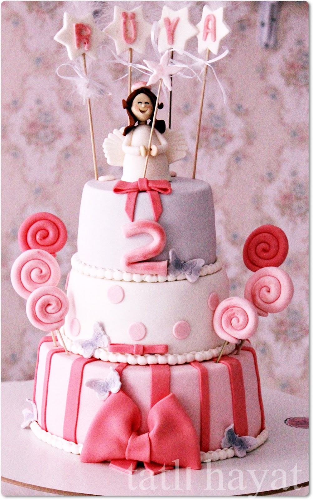 TATLI HAYAT PASTA TASARIM MELEKLİ PASTA VE CUPCAKELER