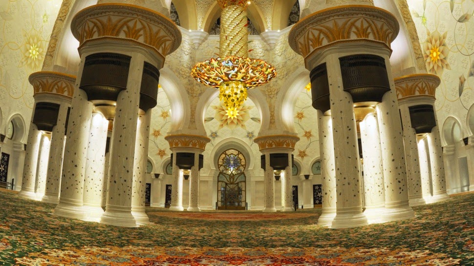 KUMPULAN GAMBAR MASJID SHEIK ZAYED TERINDAH DI DUNIA