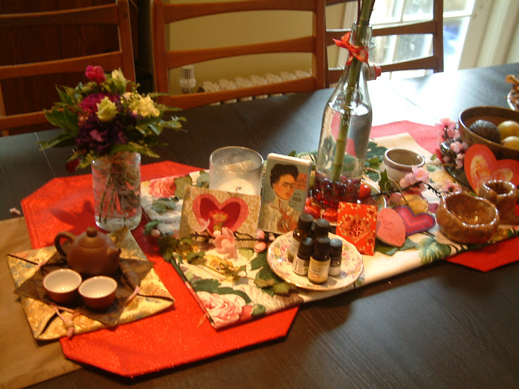 valentine's table