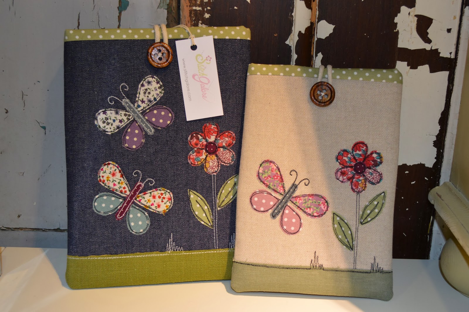 Stitch Galore Embroidered Cases