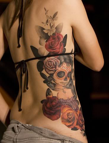 Tattoos For Girls On Side Of