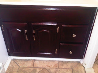 mahogany cabinets bombay stain minwax gel satin staining diy everyday