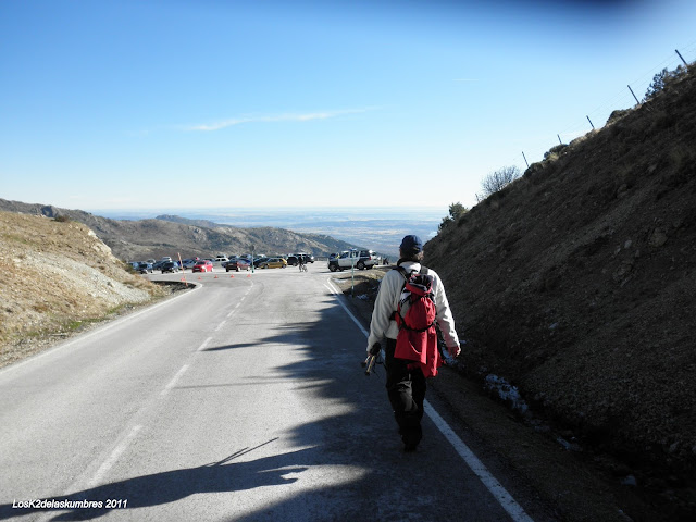 Puerto de la Morcuera parking