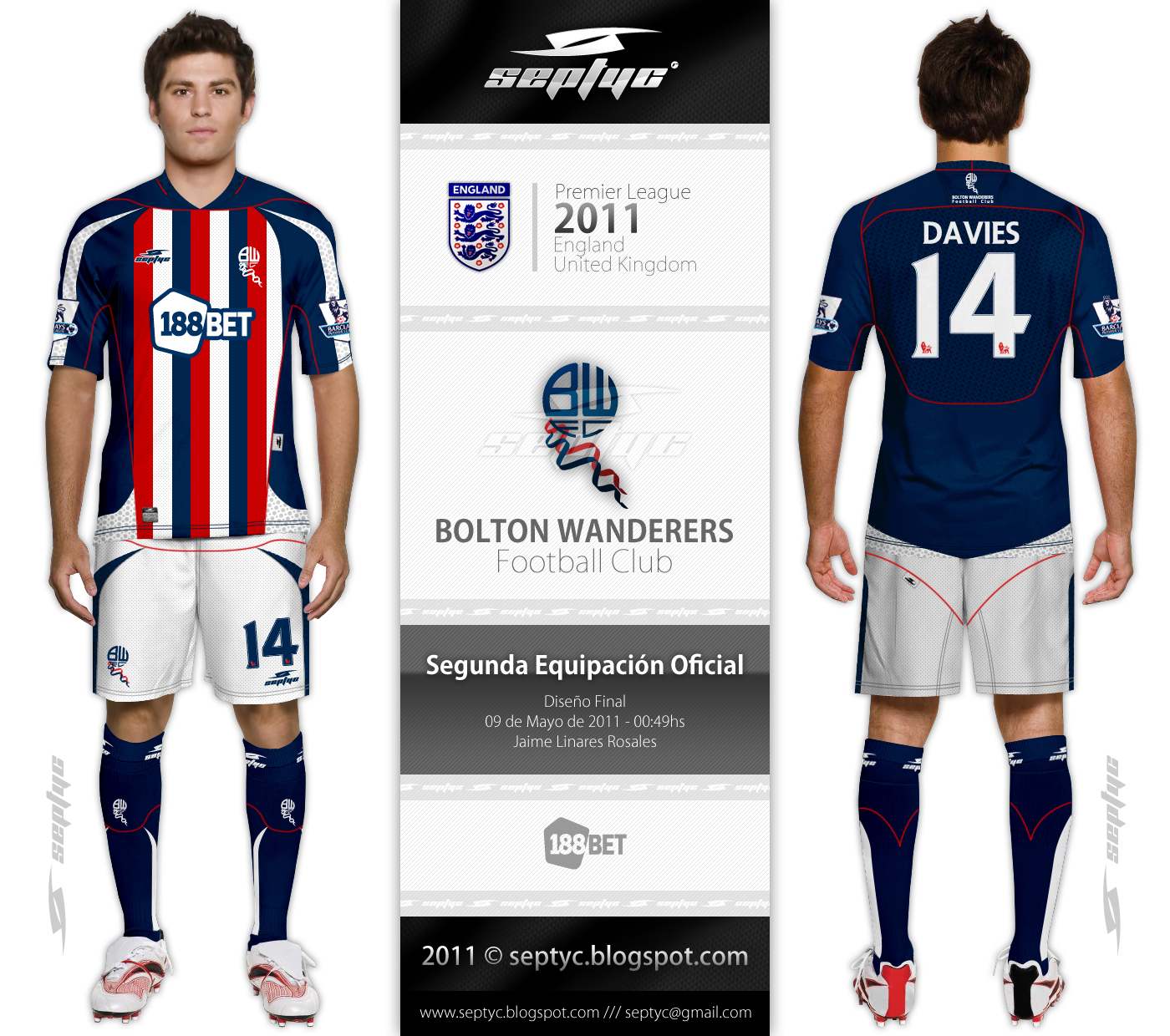 Septyc © Reflector Edition. Bolton Wanderers F.C. (Inglaterra