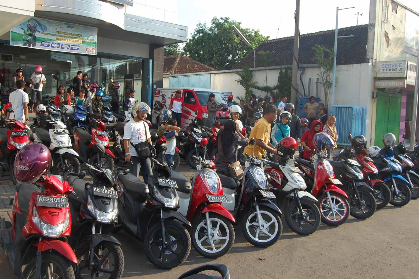 MADIUN CINTA HONDA HONDA EVENT SURPRICING MATIC MADIUN