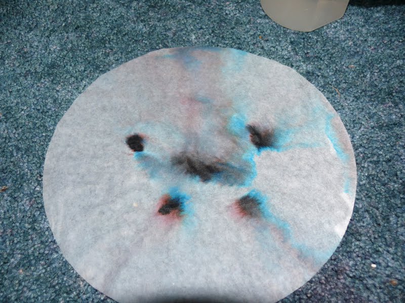 black marker chromatography