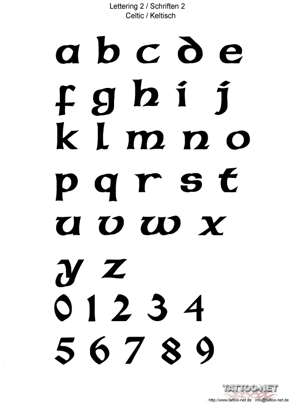 celtic writing tattoos The celtic alphabets at the top of this page of lettering stencils are based on the half-uncial style which was common to most of the illuminated manuscripts of the time. celtic writing tattoos The celtic alphabets at the top of this page of lettering stencils are based on the half-uncial style which was common to most of the illuminated manuscripts of the time.