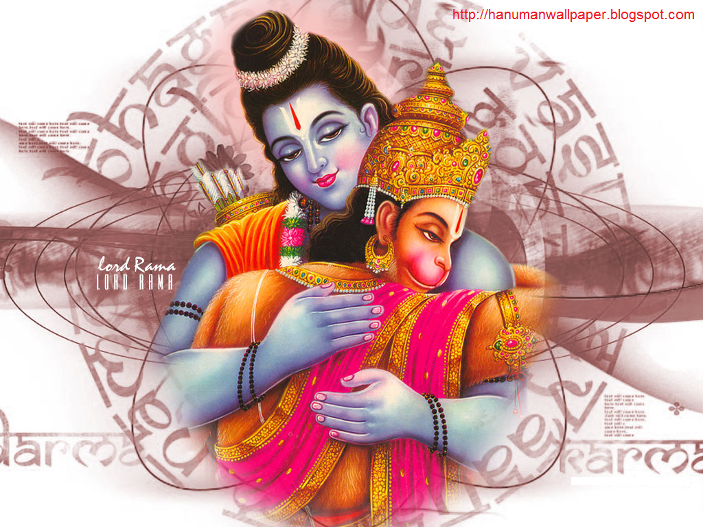 Beautiful Wallpapers: God rama with Hanuman wallpapers, images, photos