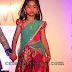 Kid in Brocade Silk Pink Half Sari
