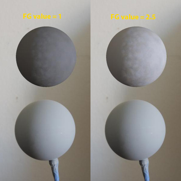 gray ball
