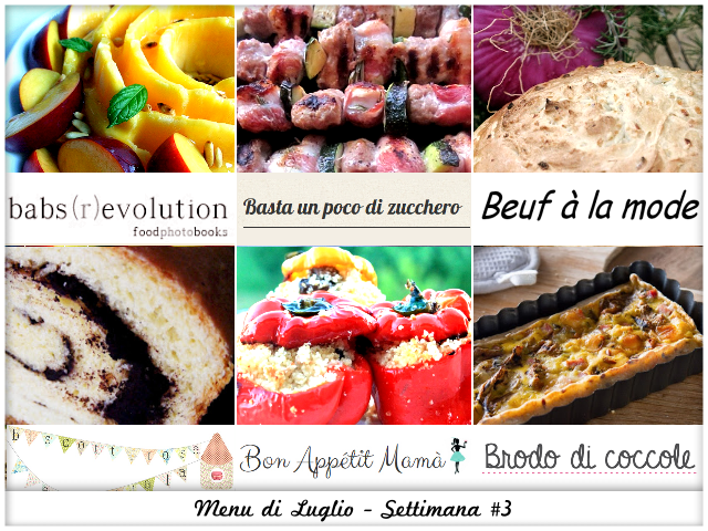 Agosto: Ricette Estive - Menu Stagionale #1 Agosto: Ricette Estive - Menu Stagionale #1