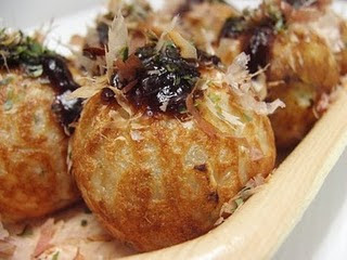 Japan Japanese foods picture, Takoyaki - The octopus (tako) balls