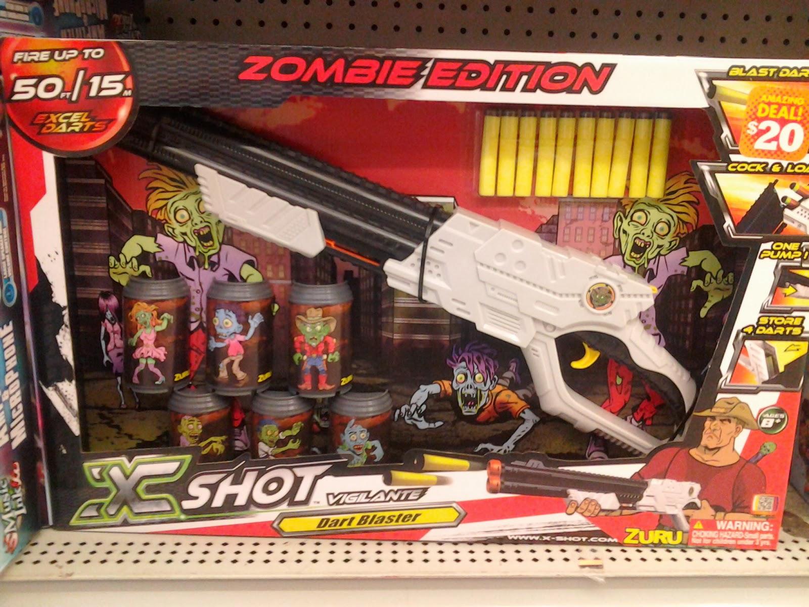 X-Shot Zombie Edition Blasters! 