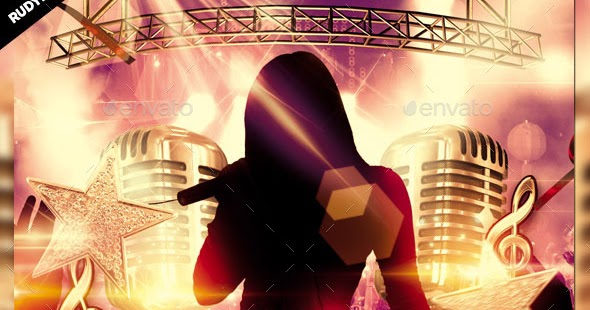 Singing Contest Flyer | SungaiGrafik